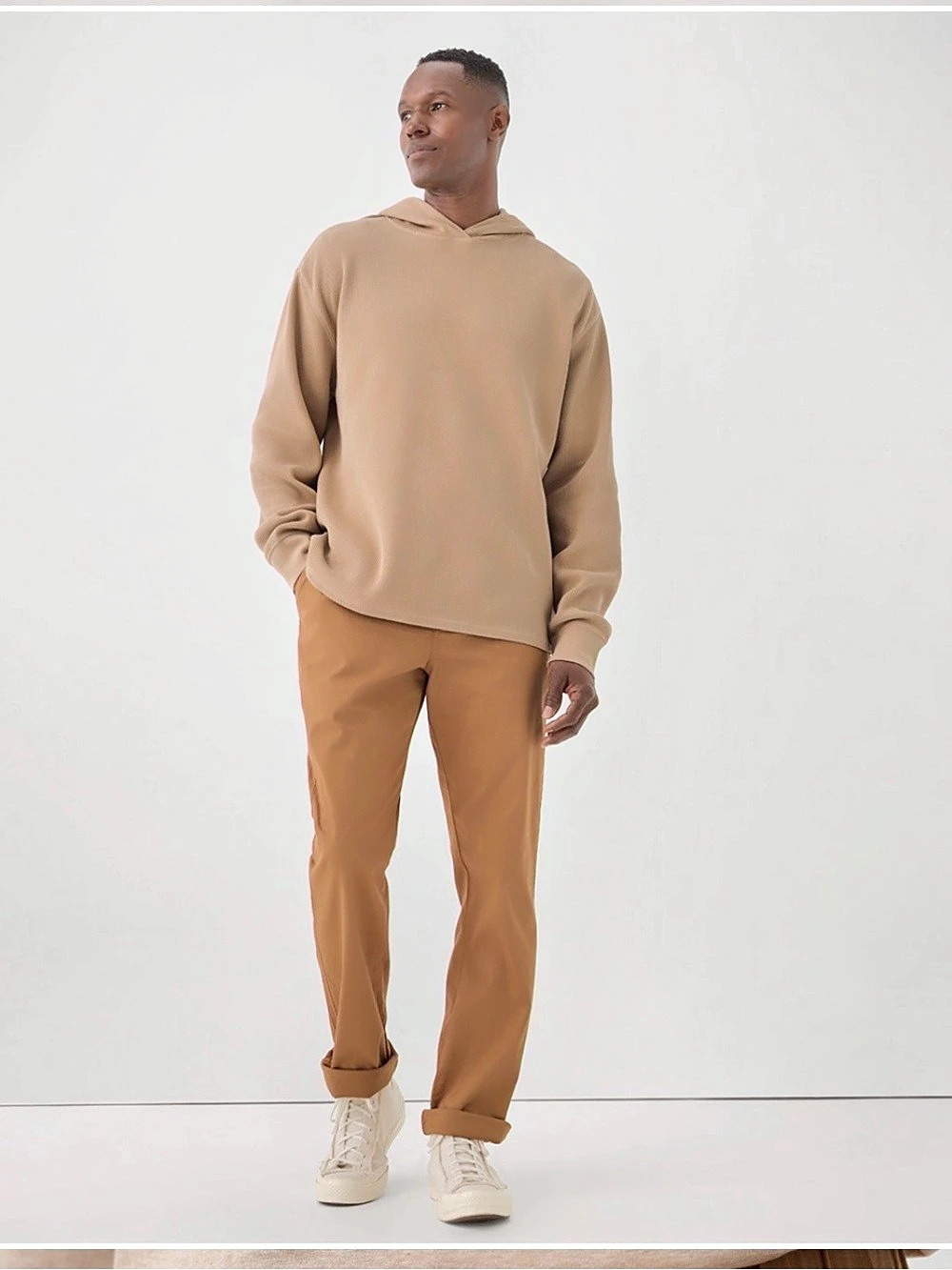 Pact Daily Twill Midweight Pant Men's Brown Pants XL